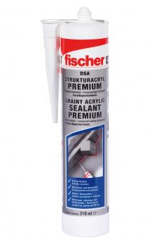 Fischer Strukturacryl Premium DSA 310ml weiß (€11,61/L) 