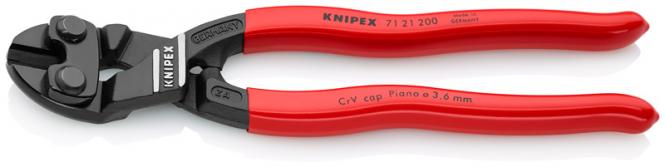 KNIPEX CoBolt Kompakt-Bolzenschneider 200 mm, abgewickelt 