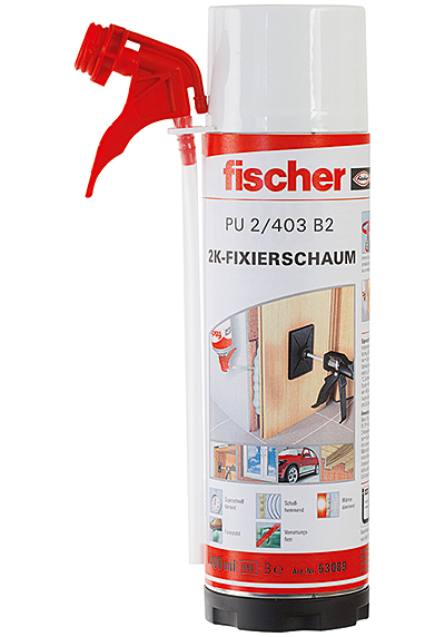 Fischer 2K Fixierschaum PU S 400ml (€17,25/L) 